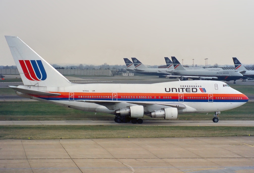 A2 Boeing 747SP-21, United Airlines